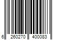 Barcode Image for UPC code 6260270400083