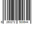 Barcode Image for UPC code 6260272500644