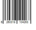 Barcode Image for UPC code 6260318104263