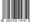 Barcode Image for UPC code 6260318104751