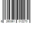 Barcode Image for UPC code 6260361012270