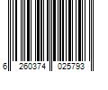 Barcode Image for UPC code 6260374025793