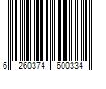 Barcode Image for UPC code 6260374600334