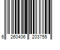 Barcode Image for UPC code 6260406203755