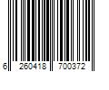 Barcode Image for UPC code 6260418700372