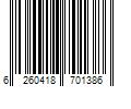 Barcode Image for UPC code 6260418701386