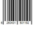 Barcode Image for UPC code 6260431501192