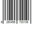 Barcode Image for UPC code 6260455700106