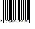 Barcode Image for UPC code 6260460700108