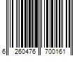 Barcode Image for UPC code 6260476700161