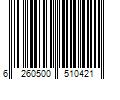 Barcode Image for UPC code 6260500510421