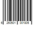 Barcode Image for UPC code 6260501001805