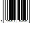 Barcode Image for UPC code 6260513701533