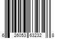 Barcode Image for UPC code 626053632328