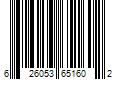 Barcode Image for UPC code 626053651602