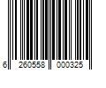 Barcode Image for UPC code 6260558000325