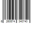 Barcode Image for UPC code 6260574340740