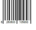 Barcode Image for UPC code 6260600105893