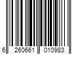 Barcode Image for UPC code 6260661010983