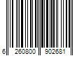 Barcode Image for UPC code 6260800902681