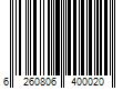 Barcode Image for UPC code 6260806400020