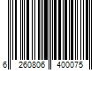 Barcode Image for UPC code 6260806400075