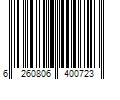 Barcode Image for UPC code 6260806400723