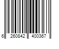 Barcode Image for UPC code 6260842400367