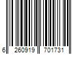 Barcode Image for UPC code 6260919701731