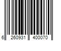 Barcode Image for UPC code 6260931400070