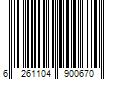 Barcode Image for UPC code 6261104900670