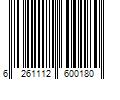 Barcode Image for UPC code 6261112600180