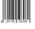 Barcode Image for UPC code 6261162503080