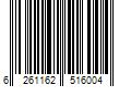 Barcode Image for UPC code 6261162516004