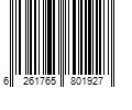 Barcode Image for UPC code 6261765801927