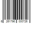 Barcode Image for UPC code 6261796000726