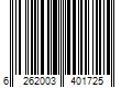 Barcode Image for UPC code 6262003401725