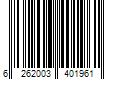 Barcode Image for UPC code 6262003401961