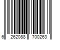 Barcode Image for UPC code 6262088700263