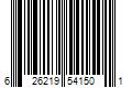 Barcode Image for UPC code 626219541501