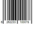 Barcode Image for UPC code 6262233100078