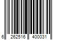 Barcode Image for UPC code 6262516400031