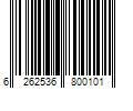 Barcode Image for UPC code 6262536800101