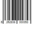 Barcode Image for UPC code 6262838000353