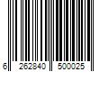 Barcode Image for UPC code 6262840500025