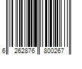 Barcode Image for UPC code 6262876800267