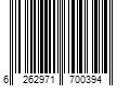 Barcode Image for UPC code 6262971700394