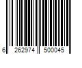 Barcode Image for UPC code 6262974500045