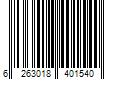 Barcode Image for UPC code 6263018401540