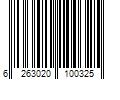 Barcode Image for UPC code 6263020100325